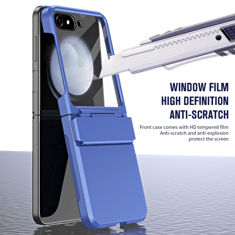 For Samsung Galaxy Z Flip7 FE / Flip6 Diamond Case-film Integral Hinge Shockproof Phone Case