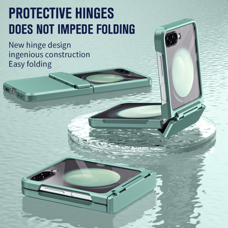 For Samsung Galaxy Z Flip7 FE / Flip6 Diamond Case-film Integral Hinge Shockproof Phone Case