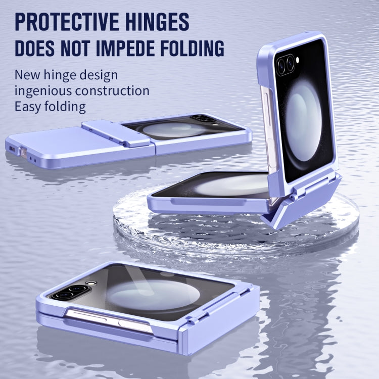For Samsung Galaxy Z Flip7 FE / Flip6 Diamond Case-film Integral Hinge Shockproof Phone Case