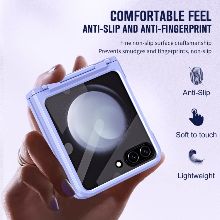 For Samsung Galaxy Z Flip7 FE / Flip6 Diamond Case-film Integral Hinge Shockproof Phone Case