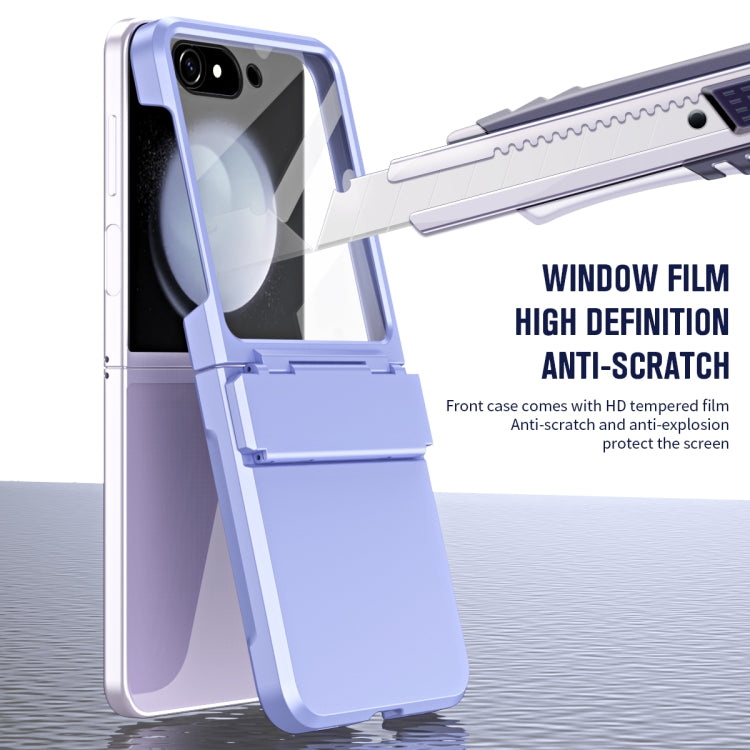 For Samsung Galaxy Z Flip7 FE / Flip6 Diamond Case-film Integral Hinge Shockproof Phone Case