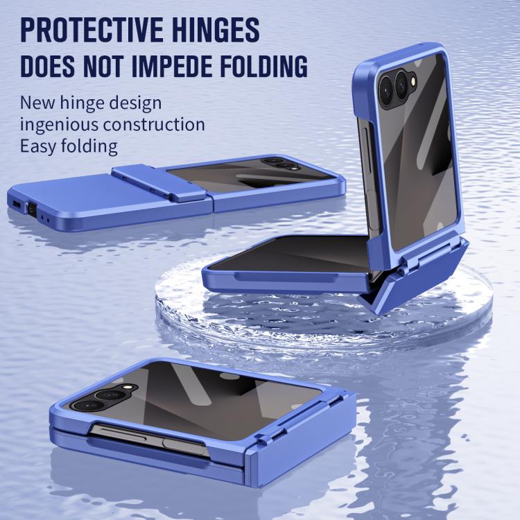 For Samsung Galaxy Z Flip7 5G Diamond Case-film Integral Hinge Shockproof Phone Case