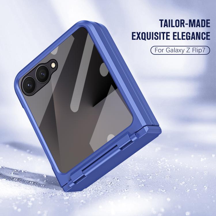 For Samsung Galaxy Z Flip7 5G Diamond Case-film Integral Hinge Shockproof Phone Case