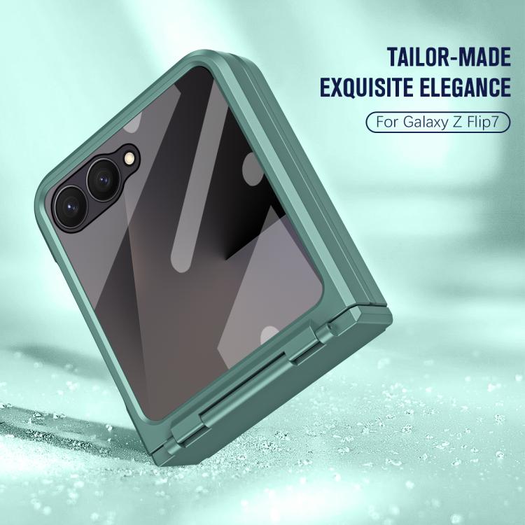 For Samsung Galaxy Z Flip7 5G Diamond Case-film Integral Hinge Shockproof Phone Case