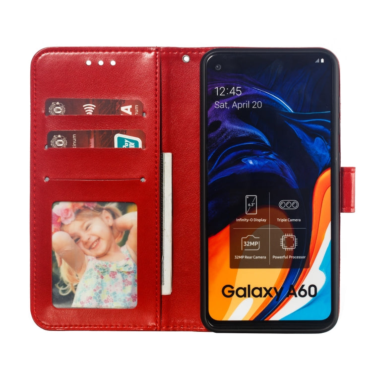 Mandala Embossing Pattern Horizontal Flip Leather Case for Galaxy A60, with Holder & Card Slots & Wallet & Photo Frame &  Lanyard