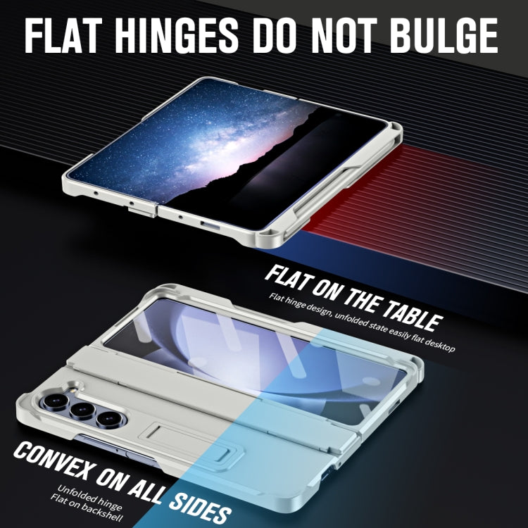For Samsung Galaxy Z Fold6 5G Diamond Case-film Integral Hinge Shockproof Phone Case with Pen