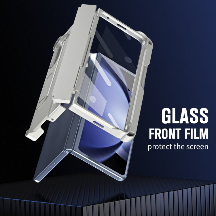 For Samsung Galaxy Z Fold6 5G Diamond Case-film Integral Hinge Shockproof Phone Case with Pen