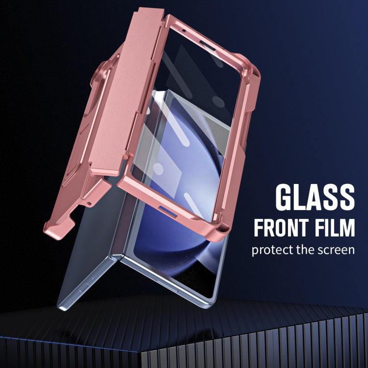 For Samsung Galaxy Z Fold6 5G Diamond Case-film Integral Hinge Shockproof Phone Case with Pen