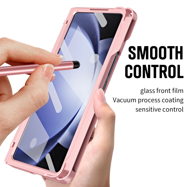 For Samsung Galaxy Z Fold6 5G Diamond Case-film Integral Hinge Shockproof Phone Case with Pen