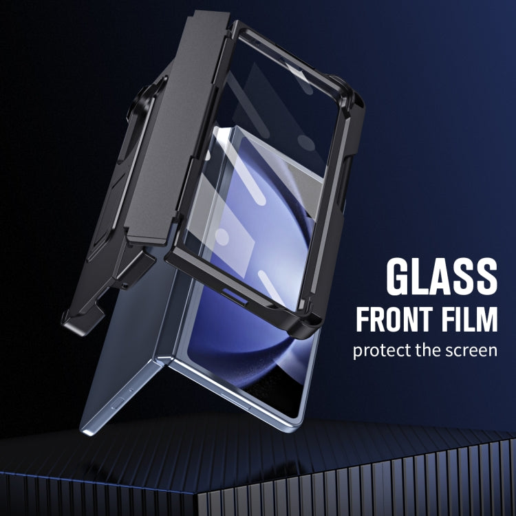 For Samsung Galaxy Z Fold6 5G Diamond Case-film Integral Hinge Shockproof Phone Case with Pen
