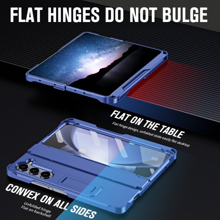 For Samsung Galaxy Z Fold6 5G Diamond Case-film Integral Hinge Shockproof Phone Case with Pen