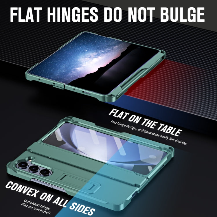 For Samsung Galaxy Z Fold6 5G Diamond Case-film Integral Hinge Shockproof Phone Case with Pen
