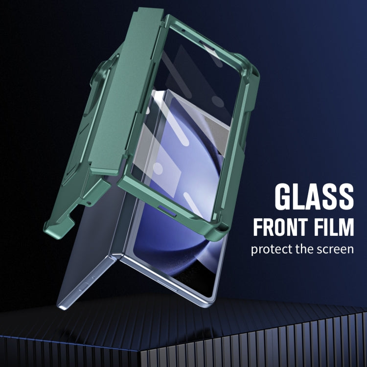 For Samsung Galaxy Z Fold6 5G Diamond Case-film Integral Hinge Shockproof Phone Case with Pen