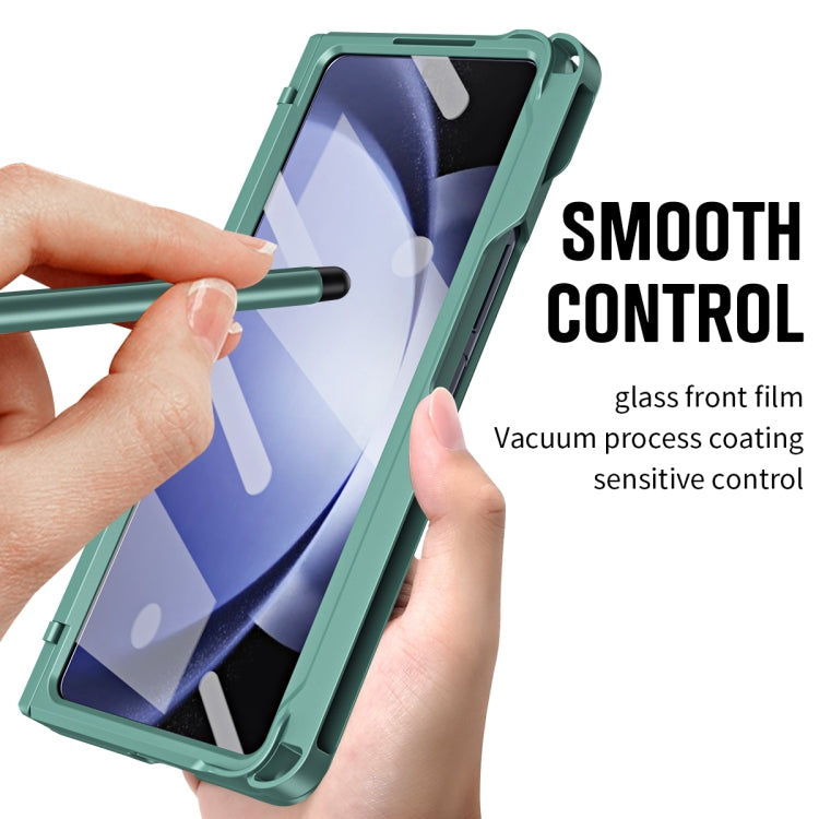 For Samsung Galaxy Z Fold6 5G Diamond Case-film Integral Hinge Shockproof Phone Case with Pen