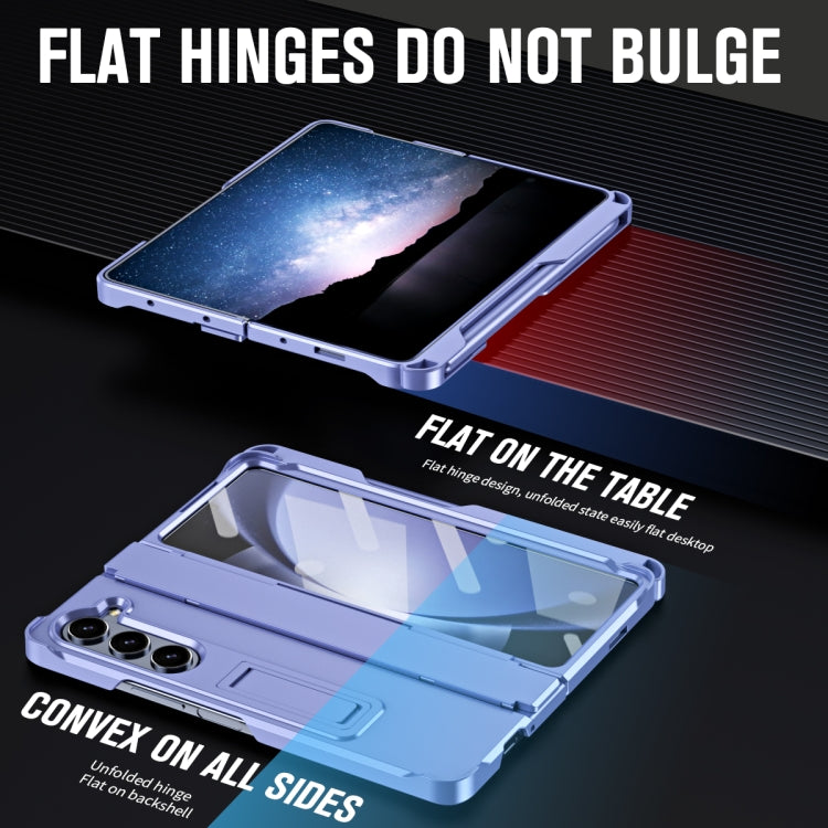 For Samsung Galaxy Z Fold6 5G Diamond Case-film Integral Hinge Shockproof Phone Case with Pen