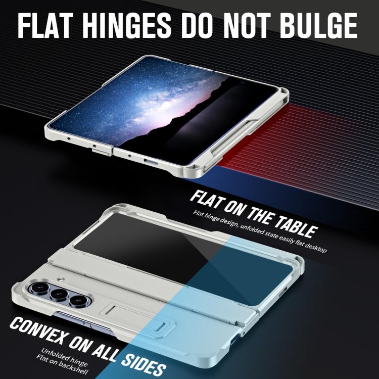 For Samsung Galaxy Z Fold7 5G Diamond Case-film Integral Hinge Shockproof Phone Case with Pen