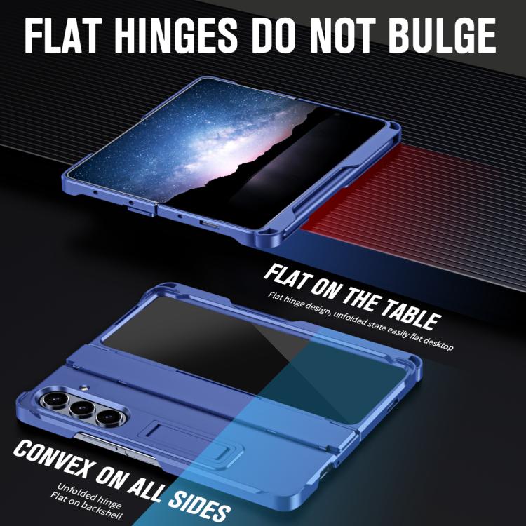 For Samsung Galaxy Z Fold7 5G Diamond Case-film Integral Hinge Shockproof Phone Case with Pen