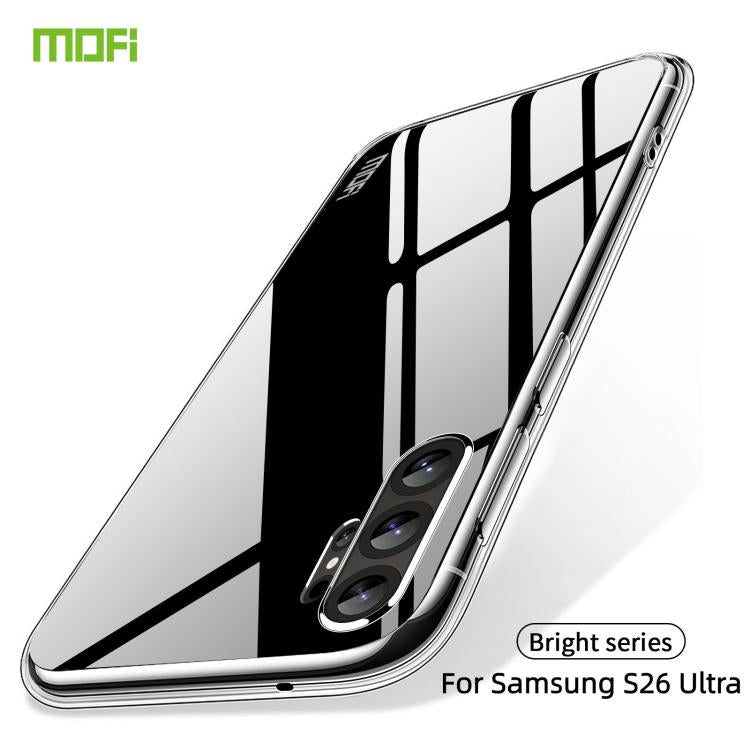 For Samsung Galaxy S26 Ultra 5G MOFI Ming Series Ultra-thin TPU Phone Case - Transparent
