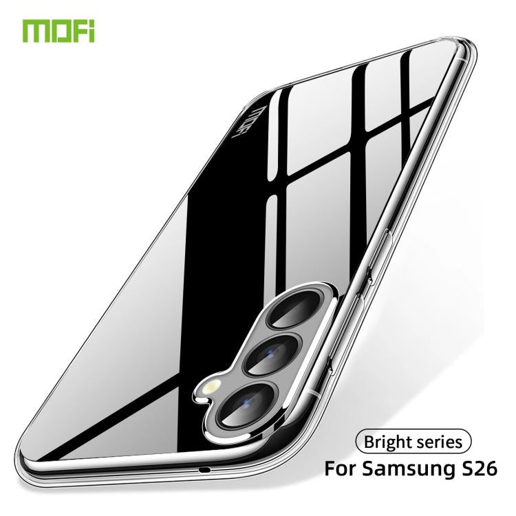 For Samsung Galaxy S26 5G MOFI Ming Series Ultra-thin TPU Phone Case - Transparent