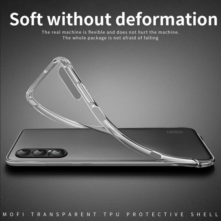 For Sony Xperia 1 VII MOFI Ming Series Ultra-thin TPU Phone Case - Transparent