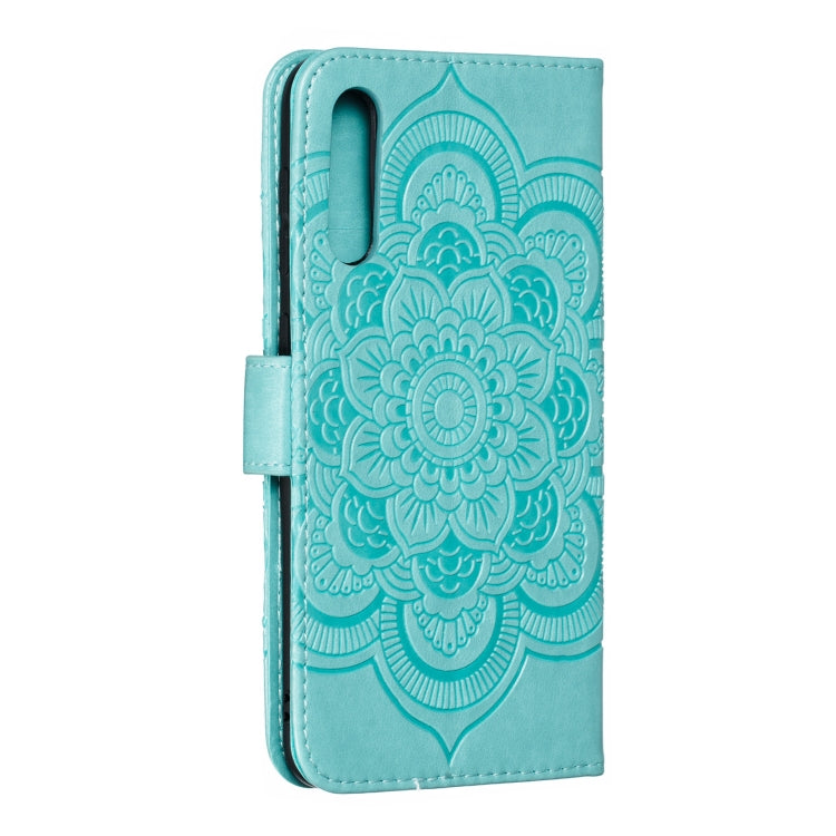 Mandala Embossing Pattern Horizontal Flip Leather Case for Samsung Galaxy A70, with Holder & Card Slots & Wallet & Photo Frame &  Lanyard