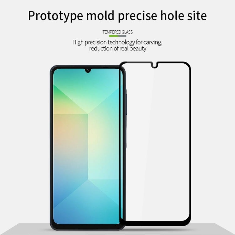 For Samsung Galaxy A26 5G MOFI 9H 2.5D Full Screen Tempered Glass Film - Black