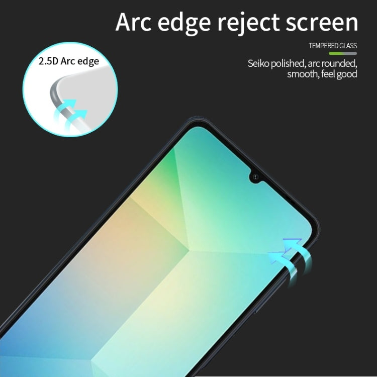 For Samsung Galaxy A26 5G MOFI 9H 2.5D Full Screen Tempered Glass Film - Black