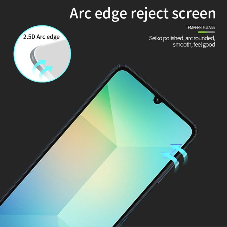 For Galaxy A06 PINWUYO 9H 2.5D Full Screen Tempered Glass Film - Black