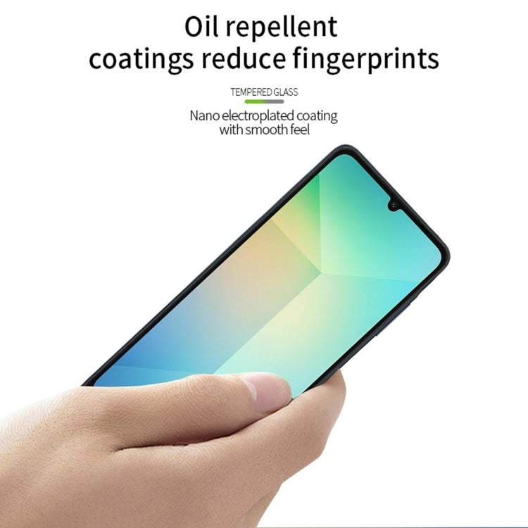 For Galaxy A06 PINWUYO 9H 2.5D Full Screen Tempered Glass Film - Black
