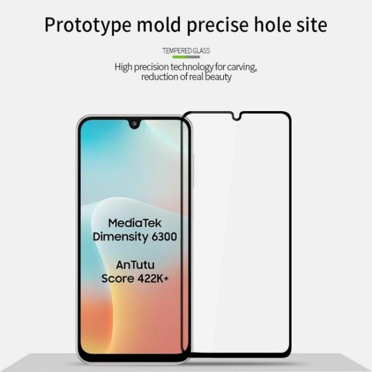 For Galaxy M16 5G PINWUYO 9H 2.5D Full Screen Tempered Glass Film - Black