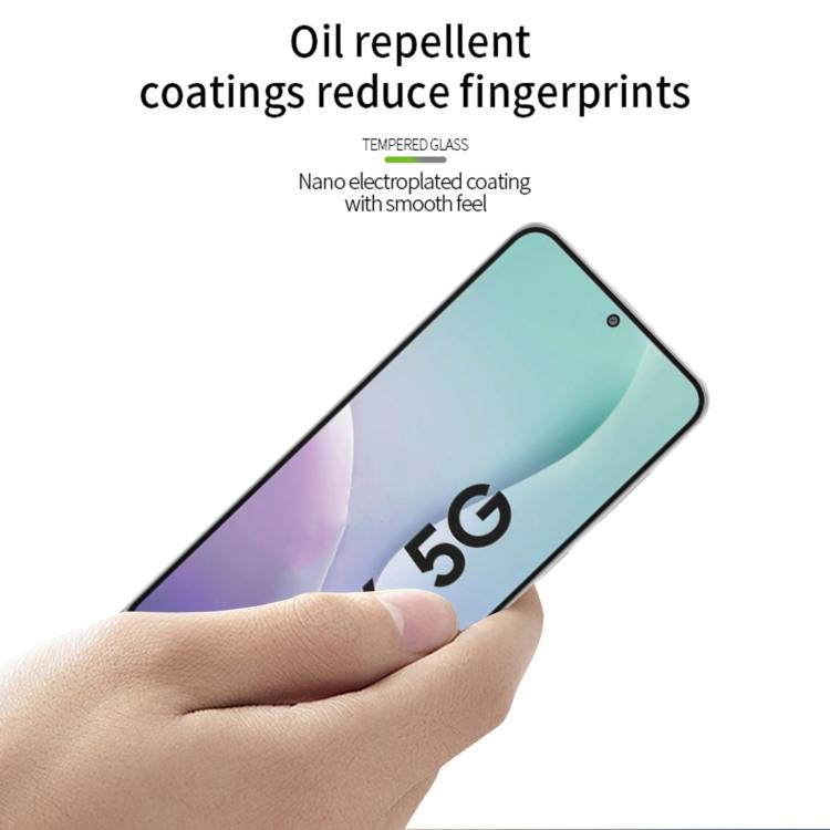 For Galaxy M56 PINWUYO 9H 2.5D Full Screen Tempered Glass Film - Black