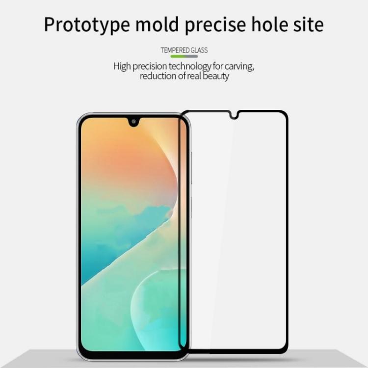 For Galaxy M36 5G PINWUYO 9H 2.5D Full Screen Tempered Glass Film - Black