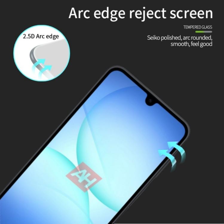 For Galaxy A17 / A16 / A26 PINWUYO 9H 2.5D Full Screen Tempered Glass Film - Black