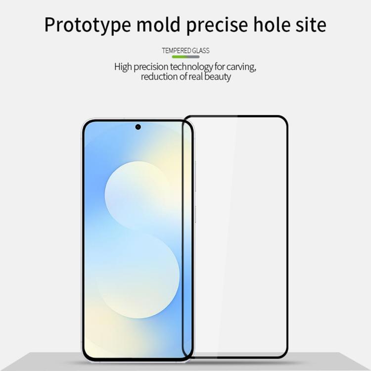 For Galaxy S25 FE 5G PINWUYO 9H 2.5D Full Screen Tempered Glass Film - Black