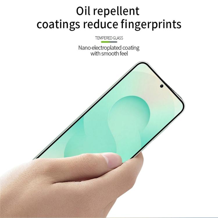 For Galaxy S26+ 5G Unlock PINWUYO 9H 2.5D Full Screen Tempered Glass Film - Black