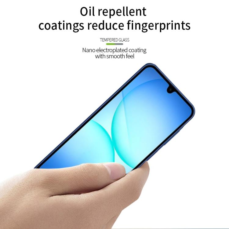 For Galaxy A27 5G PINWUYO 9H 2.5D Full Screen Tempered Glass Film - Black