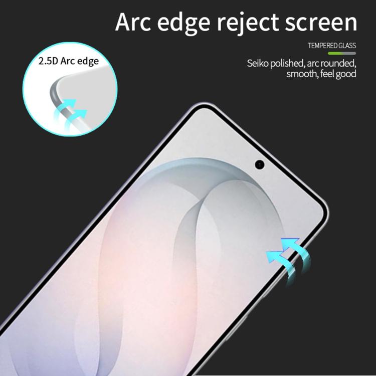 For Galaxy S26 FE 5G PINWUYO 9H 2.5D Full Screen Tempered Glass Film - Black