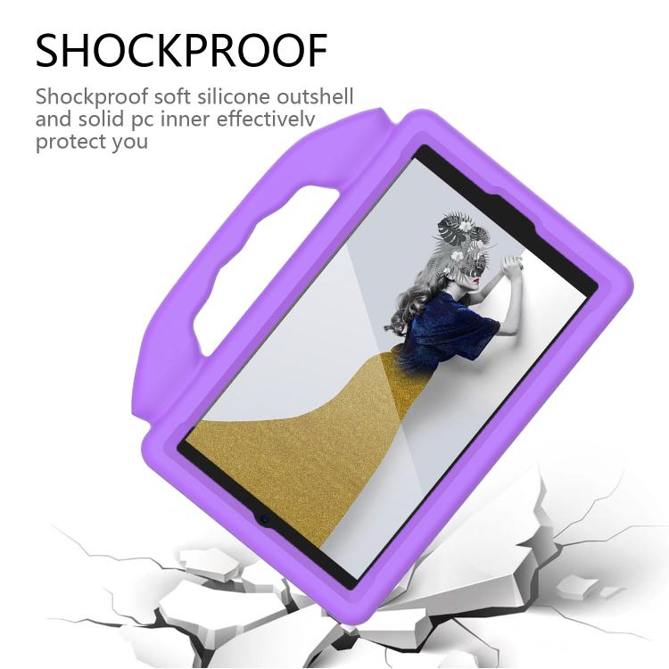 For Samsung Galaxy Tab A11 / A9 Thumb Bracket EVA Shockproof Tablet Case