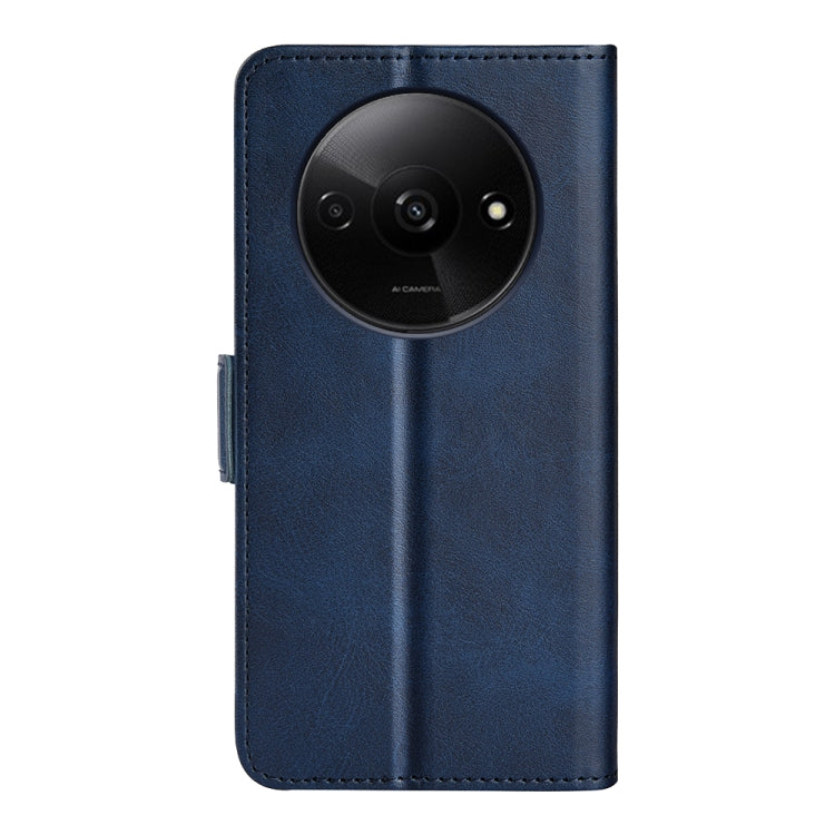 For Xiaomi Redmi Note 13 4G Dual-side Magnetic Buckle Horizontal Flip Leather Phone Case