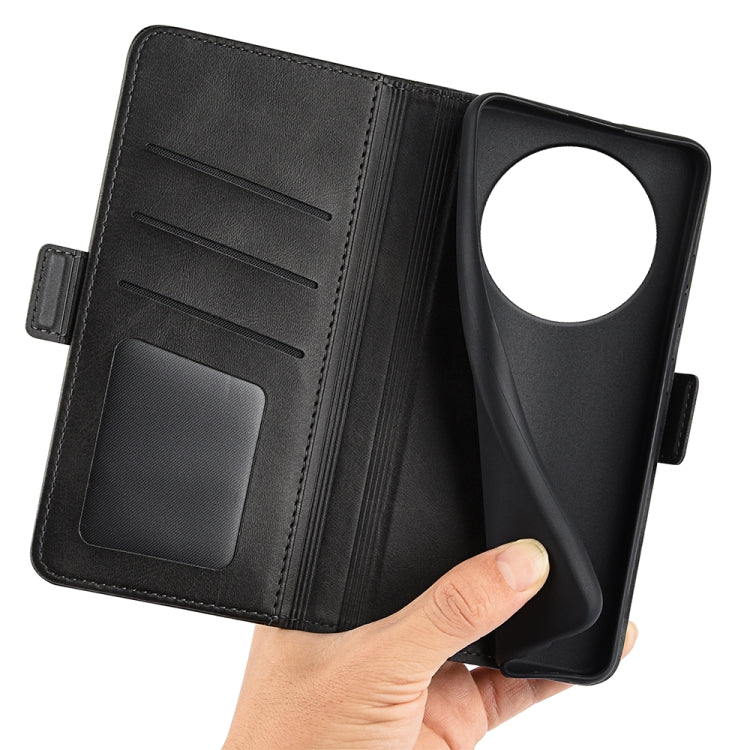 For Xiaomi Redmi A3 Dual-side Magnetic Buckle Horizontal Flip Leather Phone Case
