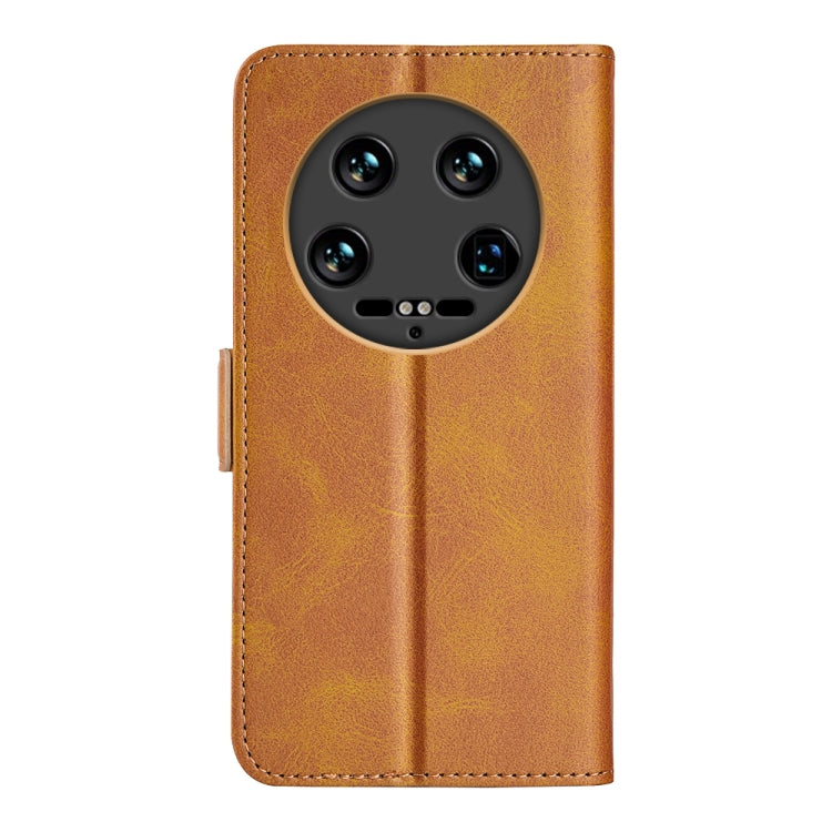For Xiaomi 14 Ultra Dual-side Magnetic Buckle Horizontal Flip Leather Phone Case