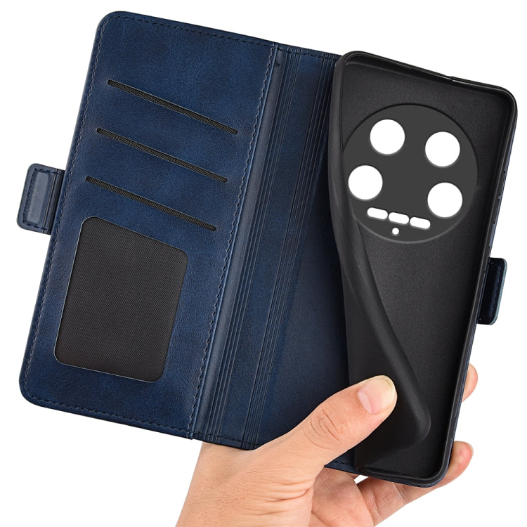 For Xiaomi 14 Ultra Dual-side Magnetic Buckle Horizontal Flip Leather Phone Case
