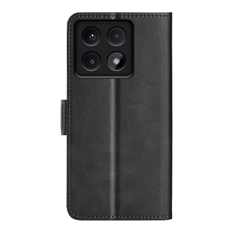 For Xiaomi 14T Dual-side Magnetic Buckle Horizontal Flip Leather Phone Case