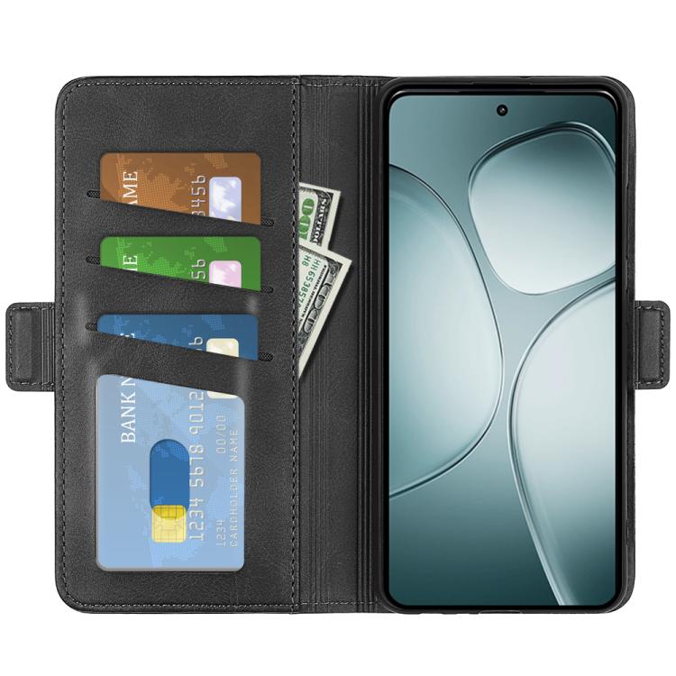For Xiaomi 14T Dual-side Magnetic Buckle Horizontal Flip Leather Phone Case