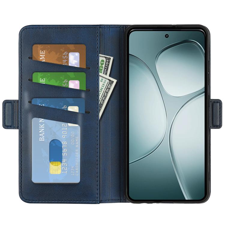For Xiaomi 14T Dual-side Magnetic Buckle Horizontal Flip Leather Phone Case