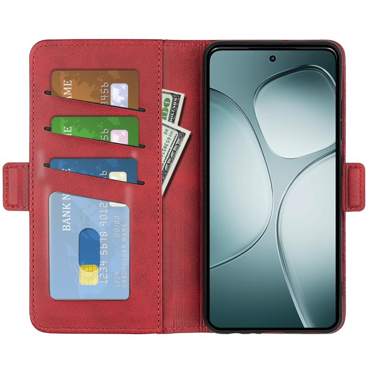 For Xiaomi 14T Dual-side Magnetic Buckle Horizontal Flip Leather Phone Case