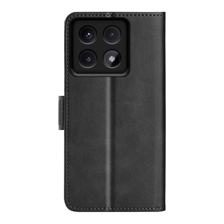 For Xiaomi 14T Pro Dual-side Magnetic Buckle Horizontal Flip Leather Phone Case