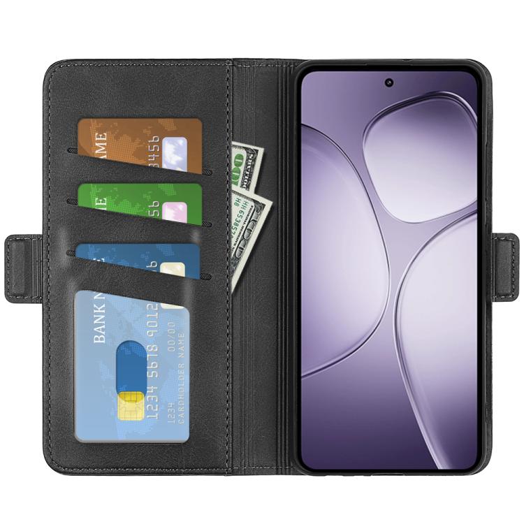For Xiaomi 14T Pro Dual-side Magnetic Buckle Horizontal Flip Leather Phone Case