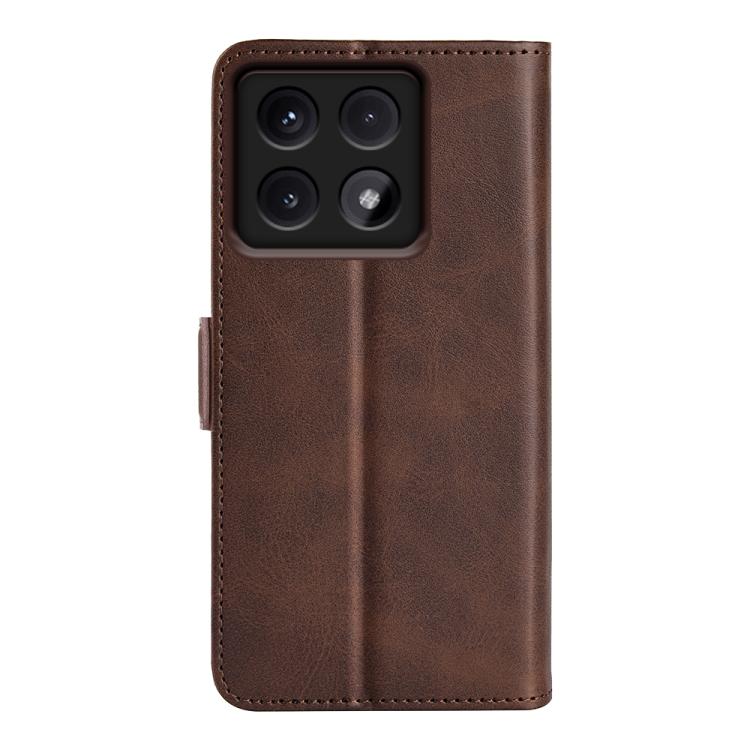 For Xiaomi 14T Pro Dual-side Magnetic Buckle Horizontal Flip Leather Phone Case