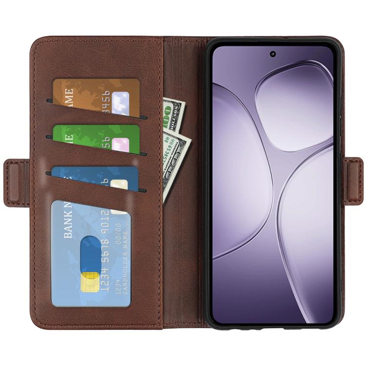 For Xiaomi 14T Pro Dual-side Magnetic Buckle Horizontal Flip Leather Phone Case